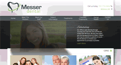 Desktop Screenshot of messerdental.com